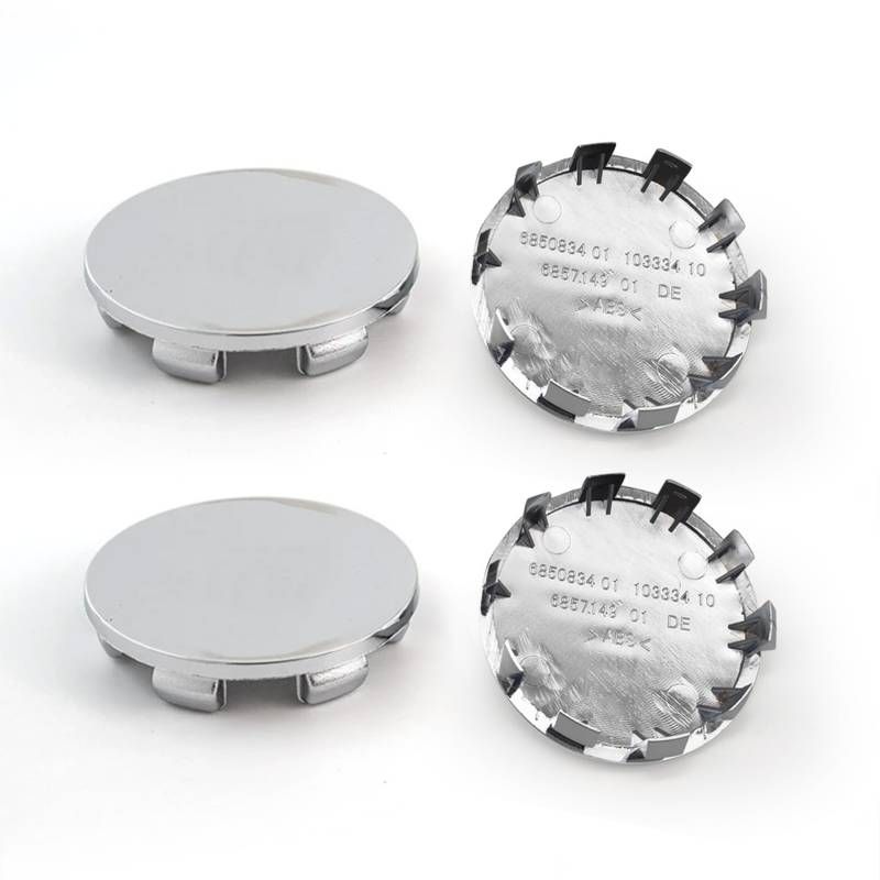 4 Stück Nabendeckel Radnabenkappen,Nabendeckel 56mm,Felgendeckel,Felgenkappen,OD 56mm ID 53mm Radnabenabdeckung,Auto Radnabendeckel,Universal Autos Nabenkappen Zubehör,Auto-Modifikation Zubehör,Silber von YueJieSelected