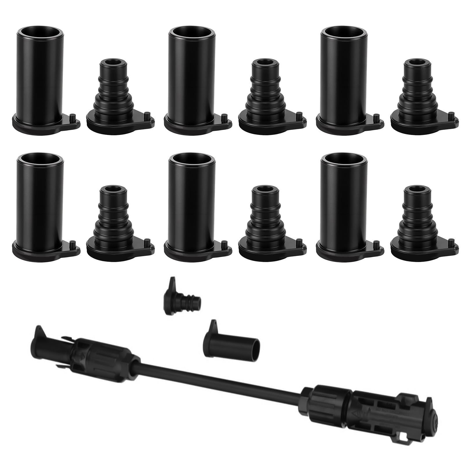 6 Paar Solar-Stecker,Mc4-Stecker,Stäubli MC4 Steckverbinder für Solarmodul Anschlusskappe,Steckerkappe für Solarmodul Staubschutz und Wasserdicht Deckel,Solarstecker Taubschutzkappe Obere Abdeckung 6 Paar Solar-Stecker,Mc4-Stecker,Stäubli MC4 Steckverbinder für Solarmodul Anschlusskappe,Steckerkappe für Solarmodul Staubschutz und Wasserdicht Deckel,Solarstecker Taubschutzkappe Obere Abdeckung von YueJieSelected