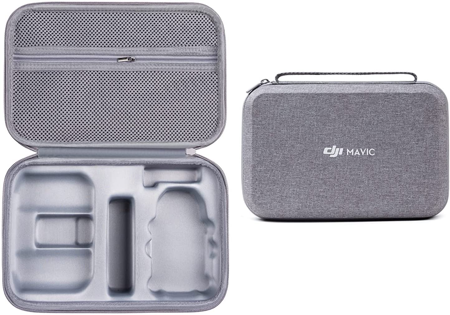 YueLi Mavic Mini 2 Tragetasche Wasserdichte Handtasche Tragbare Tasche Drohne Body Handtasche Grau Kompakte Box für DJI Mavic Mini 2 Drohne Zubehör von YueLi