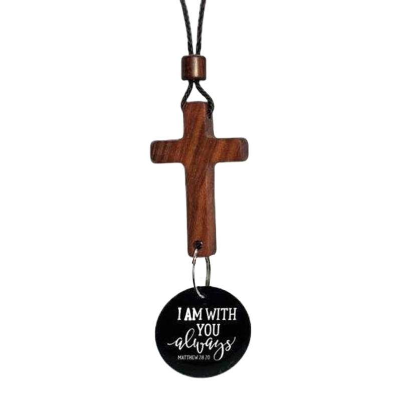 Yuecjian Rückspiegel Deko - Hänge-Dekoration Für Innenspiegel,Christlicher Schmuck Deko Für Damen Herren LKW Wohnzimmer Schlafzimmer Familie Kirche Fahrzeug von Yuecjian