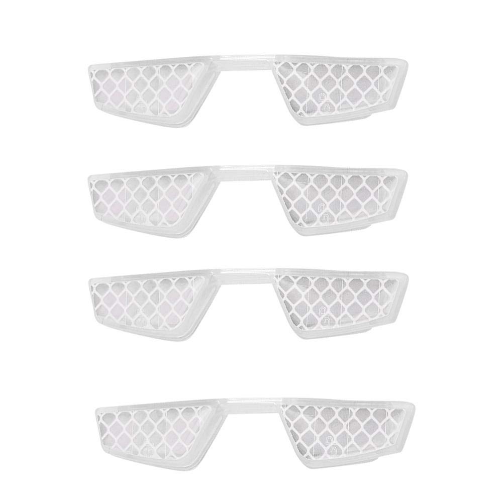 Yuecoom 4 Stück Universal Anti Scratch Autotür Reflektierende Streifen, Gummi Türschutz Kantenschutz Yuecoom 4 Stück Universal Anti Scratch Autotür Reflektierende Streifen, Gummi Türschutz Kantenschutz von Yuecoom
