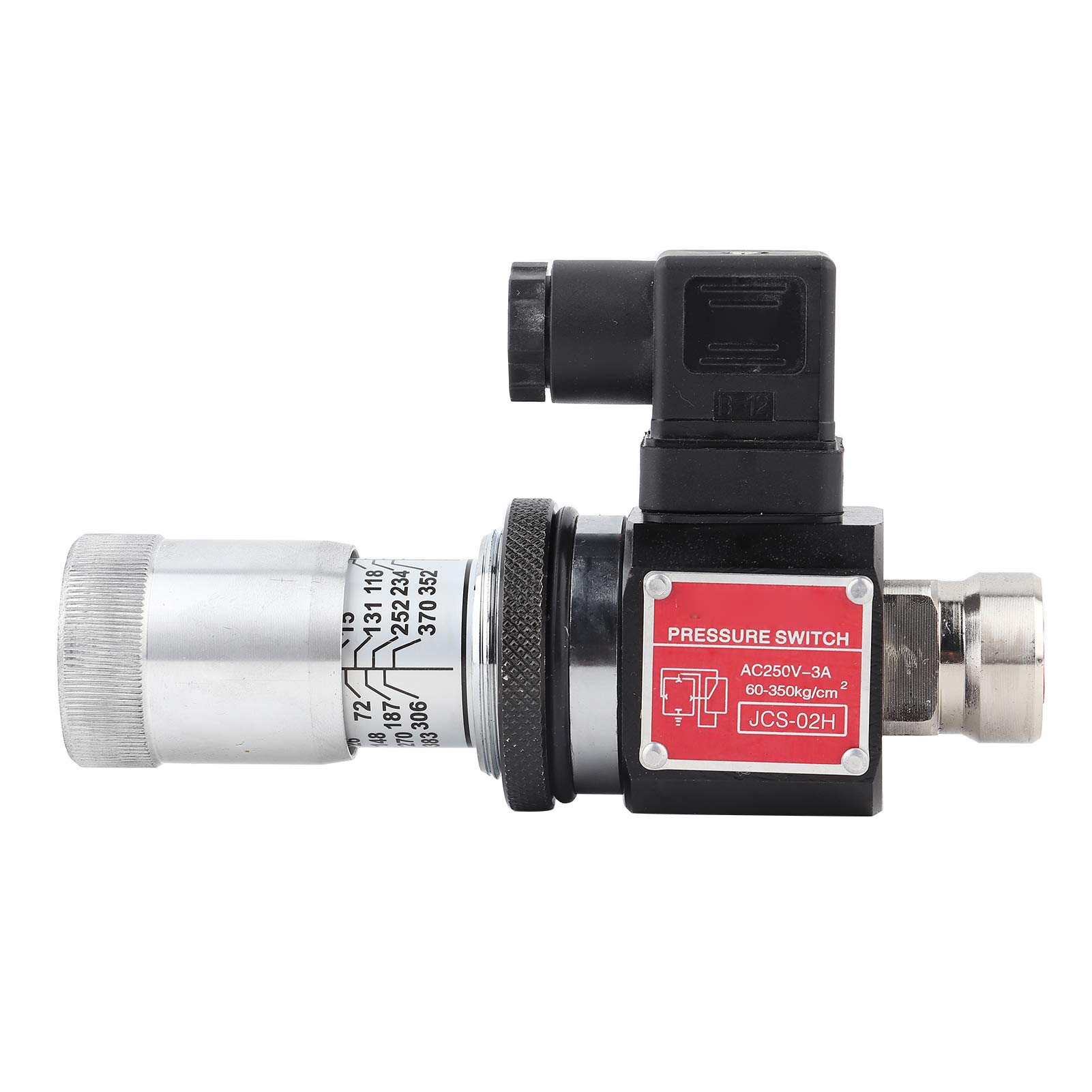 Yuecoom Hydraulic Pressure Switch, JCS-02H PT1/4 Hydraulic Pressure Relay 5-35Mpa 60-350kg/cm2 Yuecoom Hydraulic Pressure Switch, JCS-02H PT1/4 Hydraulic Pressure Relay 5-35Mpa 60-350kg/cm2 von Yuecoom