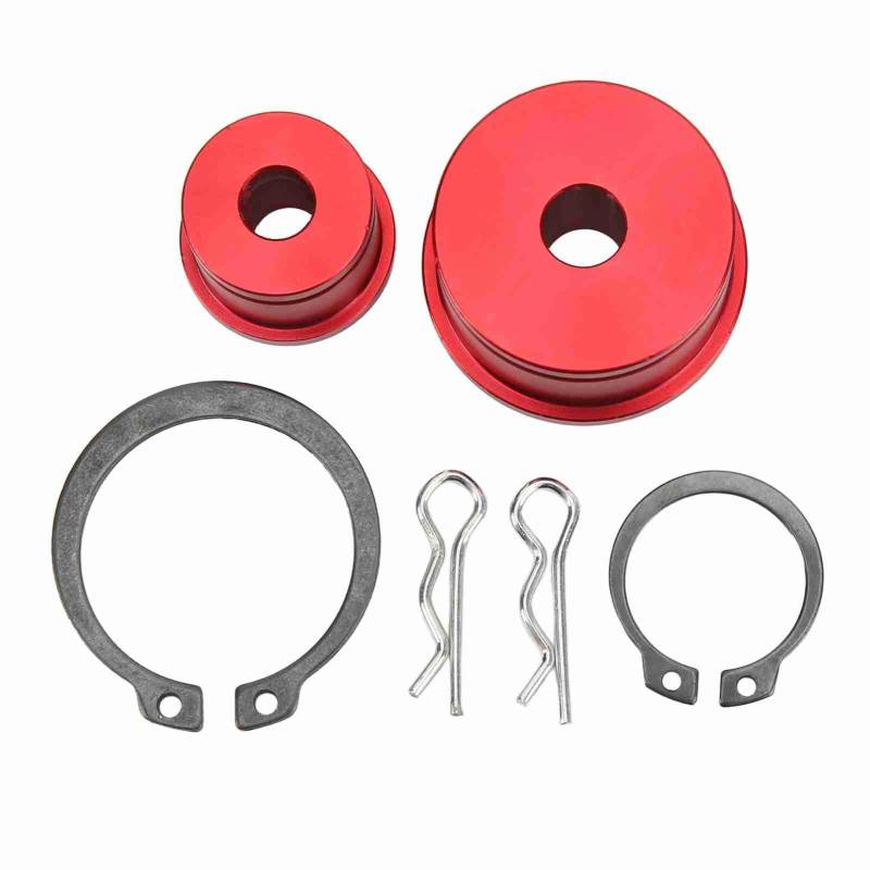 Red Shifter Kabel Buchsen Kit CNC Aluminium Legierung Hohe-Qualität Ersatz Si 2002 ‑ 2005 Rsx Typ S 2002 ‑ 2006 von Yuecoom
