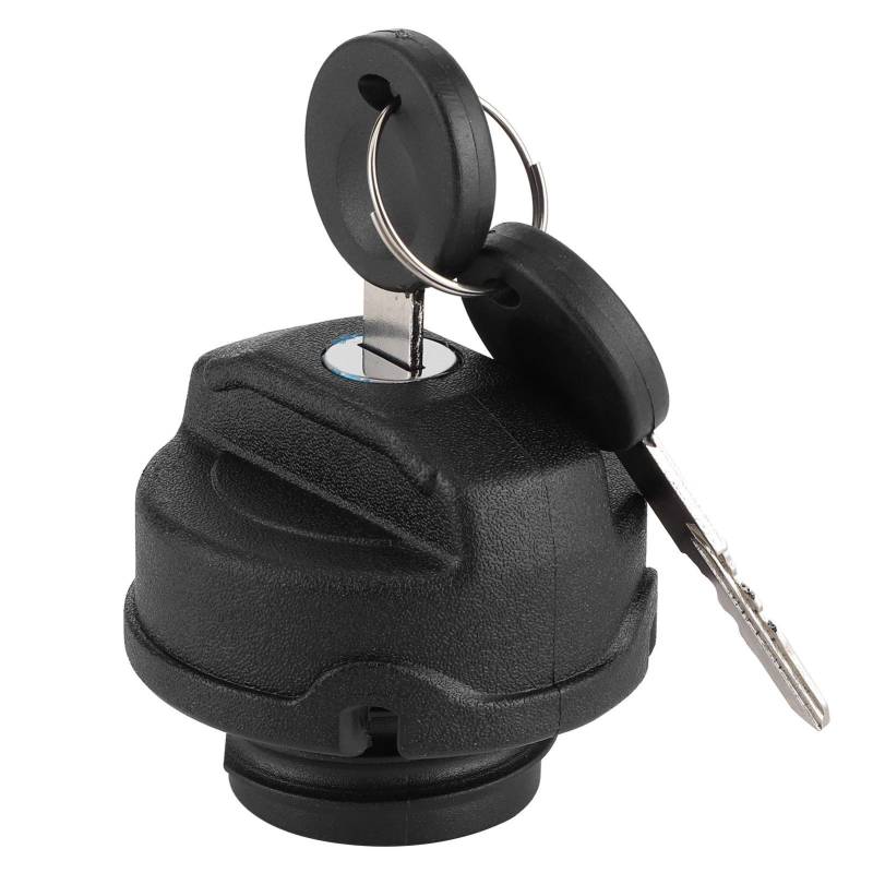 Yuecoom Tankdeckel, ABS Benzin Heizöl Tankdeckel Verschlussdeckel mit 2 Schlüsseln passend für Käfer/Polo/Caddy von Yuecoom