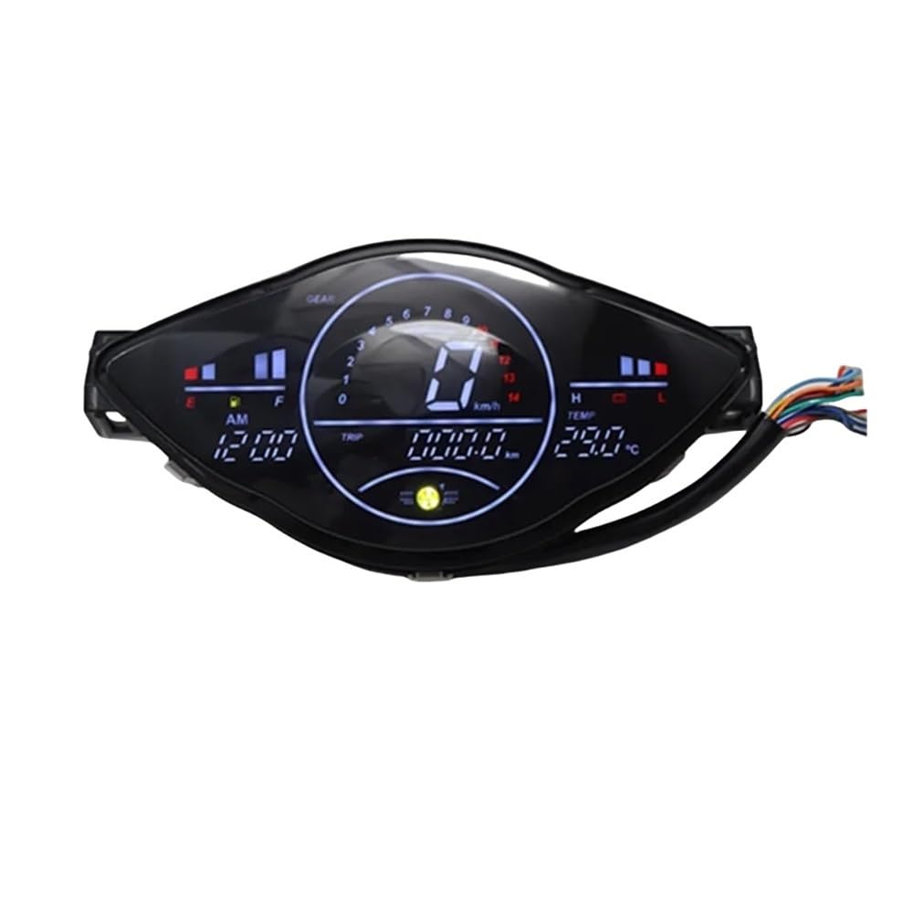 Digitale Drehzahlmesser Für Motorrad, Tacho, Armaturenbrett, Velocimetro Für Wave100 Für Biz125 2023 Tachometer Digital Digitale Drehzahlmesser Für Motorrad, Tacho, Armaturenbrett, Velocimetro Für Wave100 Für Biz125 2023 Tachometer Digital von Yuegtik