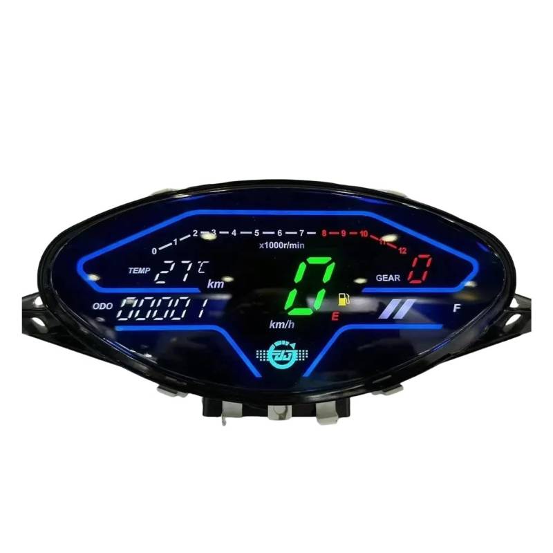 Digitaler Armaturenbrett-Motorrad-Drehzahlmesser Gilera Smash Full Für Cub 110 Für Biz 100 Für Biz100 Für C100 1998-2005 Tachometer Digital von Yuegtik