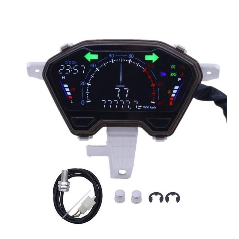 Digitaler Motorrad-Tachometer Für Click V2 Für Click Für Vario 125 Für Vario 150 Für Vario 160 Tachometer Digital von Yuegtik