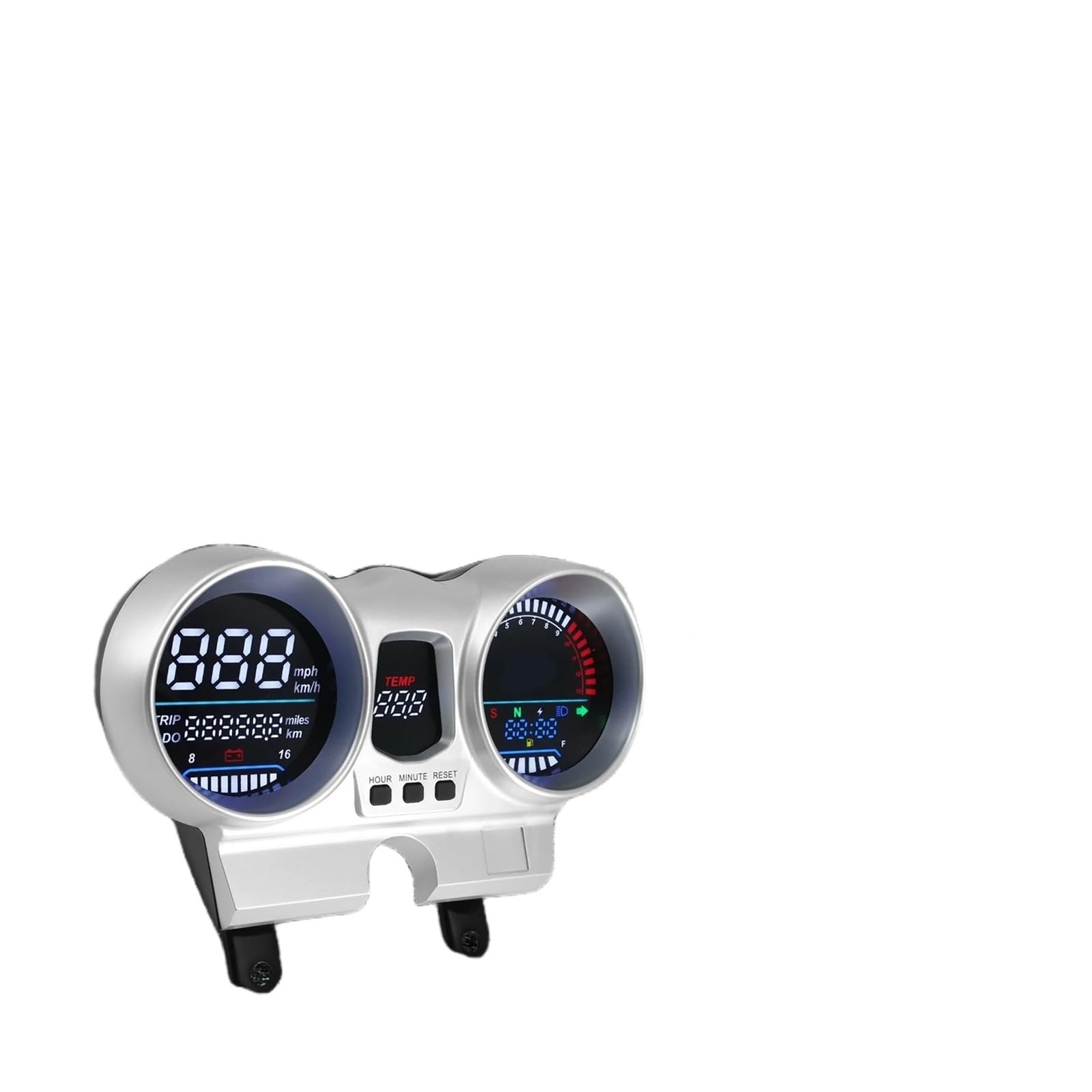 Digitales Armaturenbrett Für Motorräder Mit Digitalem Tachometer, Kilometerzähler, OEM 37100-KPF-96 Für CBX250 Für CBF250 Für Twister 2001-2008 Tachometer Digital Digitales Armaturenbrett Für Motorräder Mit Digitalem Tachometer, Kilometerzähler, OEM 37100-KPF-96 Für CBX250 Für CBF250 Für Twister 2001-2008 Tachometer Digital von Yuegtik