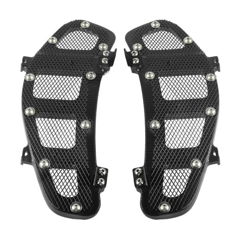 FÜR GTS250 FÜR GTS 250 300 2011-2021 Motorrad Kühlergrill Wache Cover Schutz Kühlerschutzgitter(BLACK) von Yuegtik