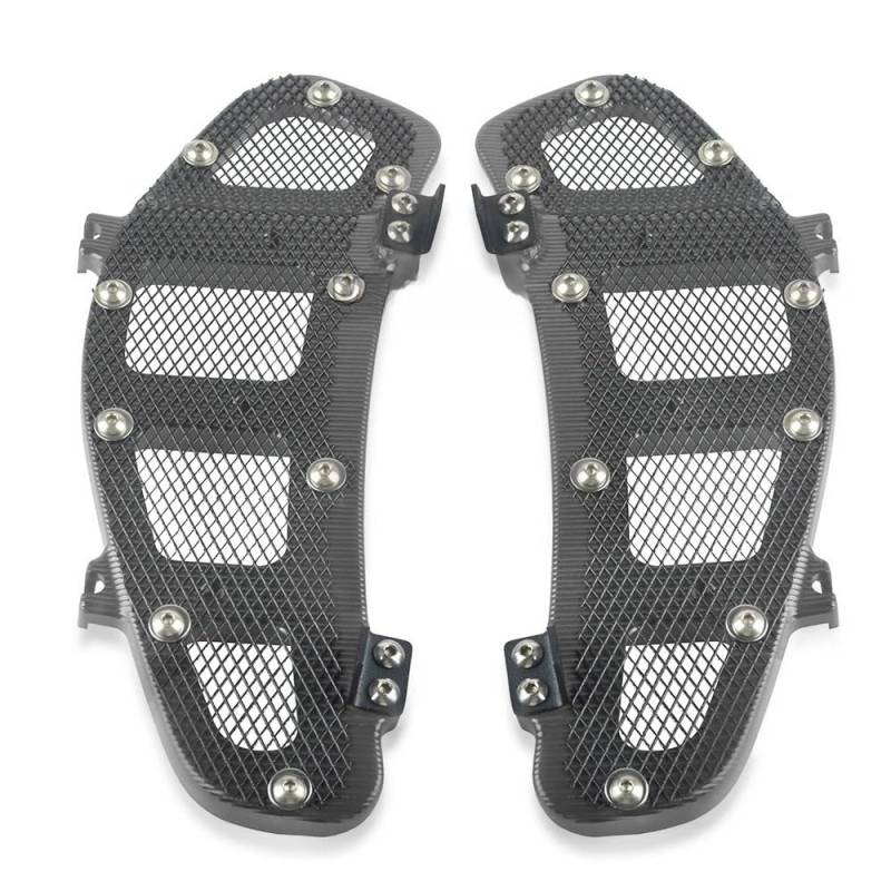 FÜR GTS250 FÜR GTS 250 300 2011-2021 Motorrad Kühlergrill Wache Cover Schutz Kühlerschutzgitter(Gray) von Yuegtik
