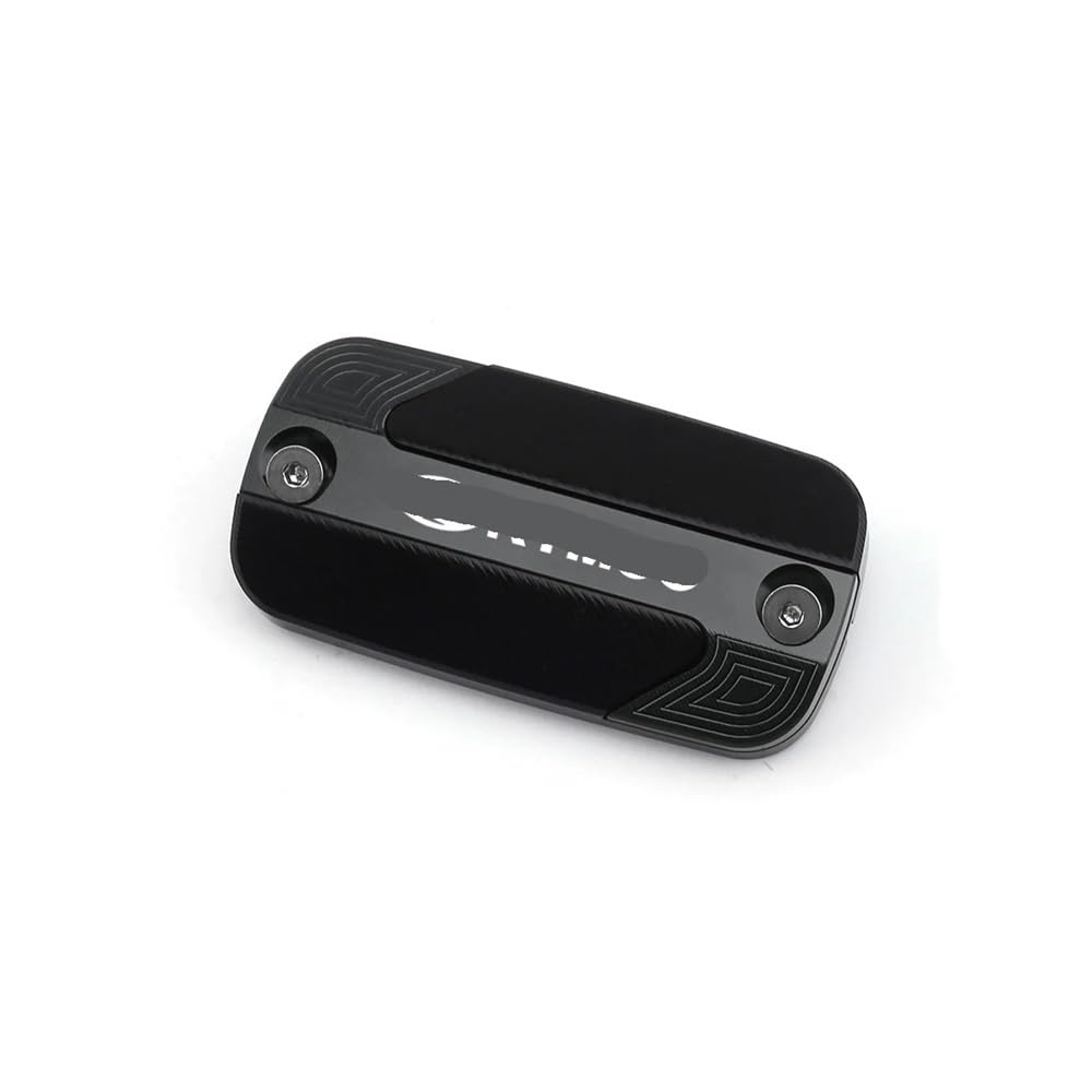 Für Innenstadt 125 200 300i 350i Für XCITING 250 300 350 400 500 CNC Front Brake Reservoir Flüssigkeit Tank Öl Tasse Abdeckung Motorrad Öltankabdeckung(Black) von Yuegtik