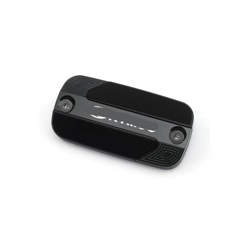Für Innenstadt 125 200 300i 350i Für XCITING 250 300 350 400 500 CNC Front Brake Reservoir Flüssigkeit Tank Öl Tasse Abdeckung Motorrad Öltankabdeckung(Black) von Yuegtik