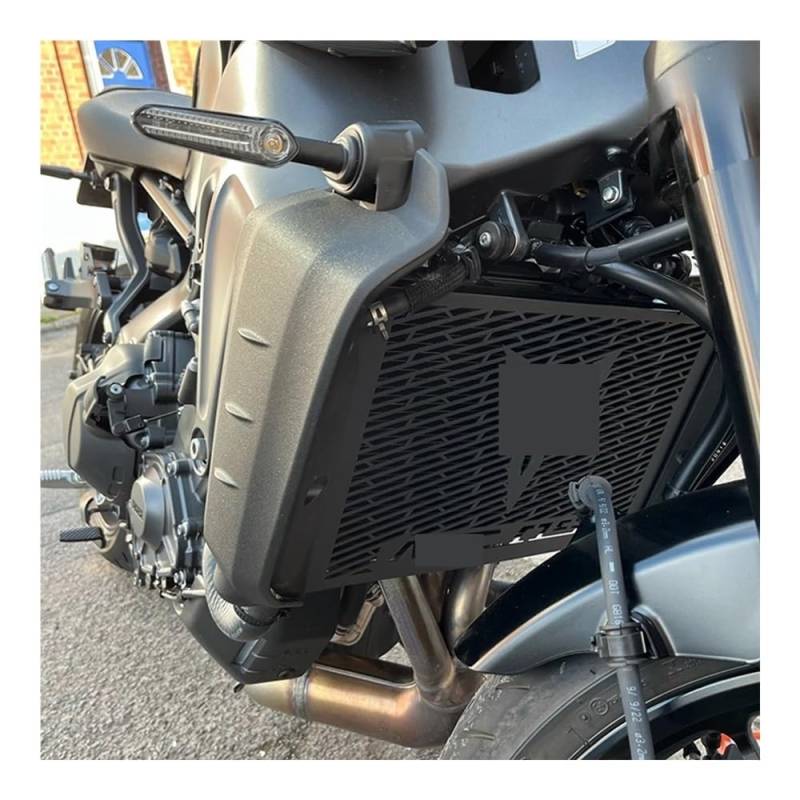 Für MT09 Für T&RACER Für MT-09 Für MT09 Für FZ09 2014-2020 Motorrad Kühlergrill Wache Schutz Kühlerabdeckung Kühlerschutzgitter(BLAKR A) von Yuegtik