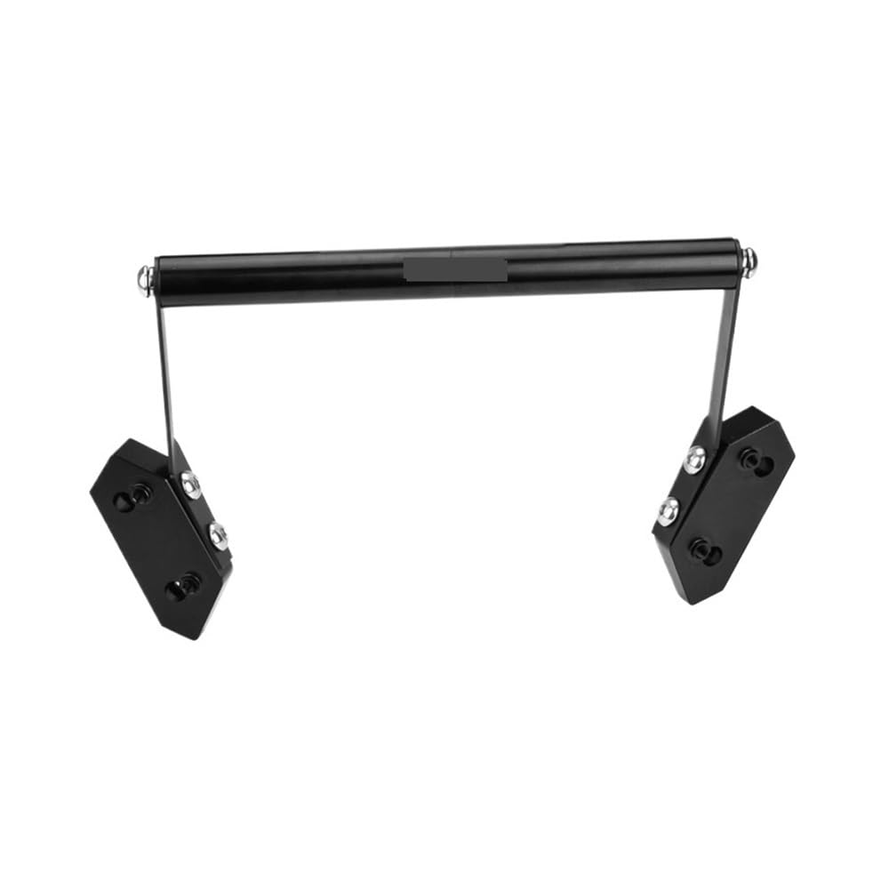 Für Ninja400 Für Ninja250 Für NINA 400 Motorrad Balance Bar Navigation Halterung Verlängerung Kreuz Bar GPS Halterung Balance Lenker(Black) von Yuegtik