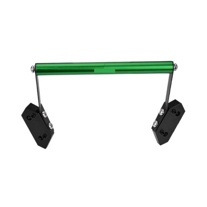 Für Ninja400 Für Ninja250 Für NINA 400 Motorrad Balance Bar Navigation Halterung Verlängerung Kreuz Bar GPS Halterung Balance Lenker(Green) von Yuegtik