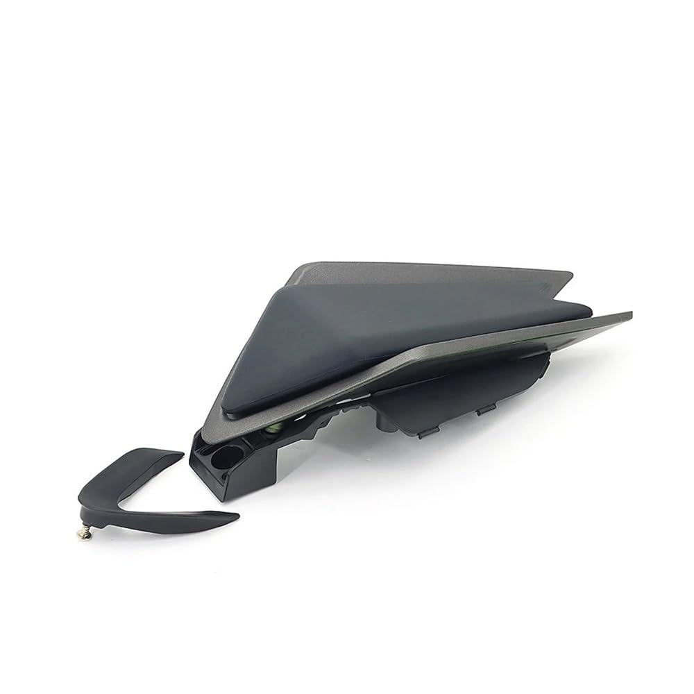 Für RS660 Für RS 660 Für RSV4 2020-2022 Motorrad Hinten Passagier Sozius Sitz Abdeckung Verkleidung Sitz Gugel Spoiler Hinterer Soziussitz(Titanium) von Yuegtik