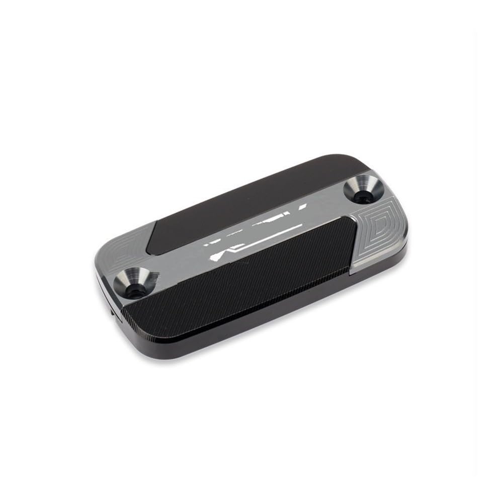 Für X-ADV 750 Für XADV 750 2017-2021 Motorräder CNC Front Brake Reservoir Flüssigkeit Tank Abdeckung Öl Tasse Kappe Öltankabdeckung(Gray-1 PCS) von Yuegtik