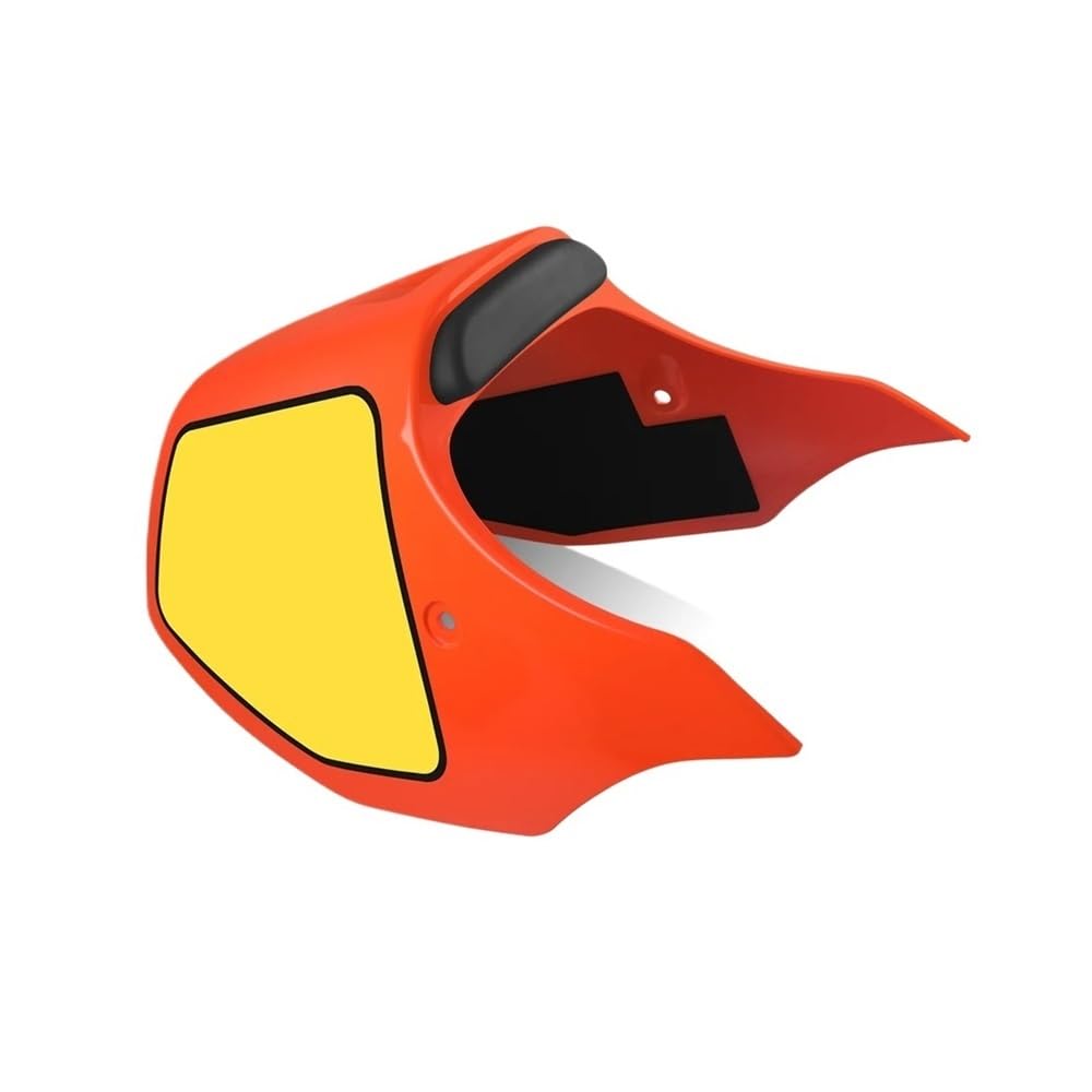 Für XSR900 GP Für XSR900GP 2024 2025 Motorrad Passagier Rear Seat Cover Verkleidung Sitz Gugel Spoiler Hinterer Soziussitz(ORANGE) von Yuegtik