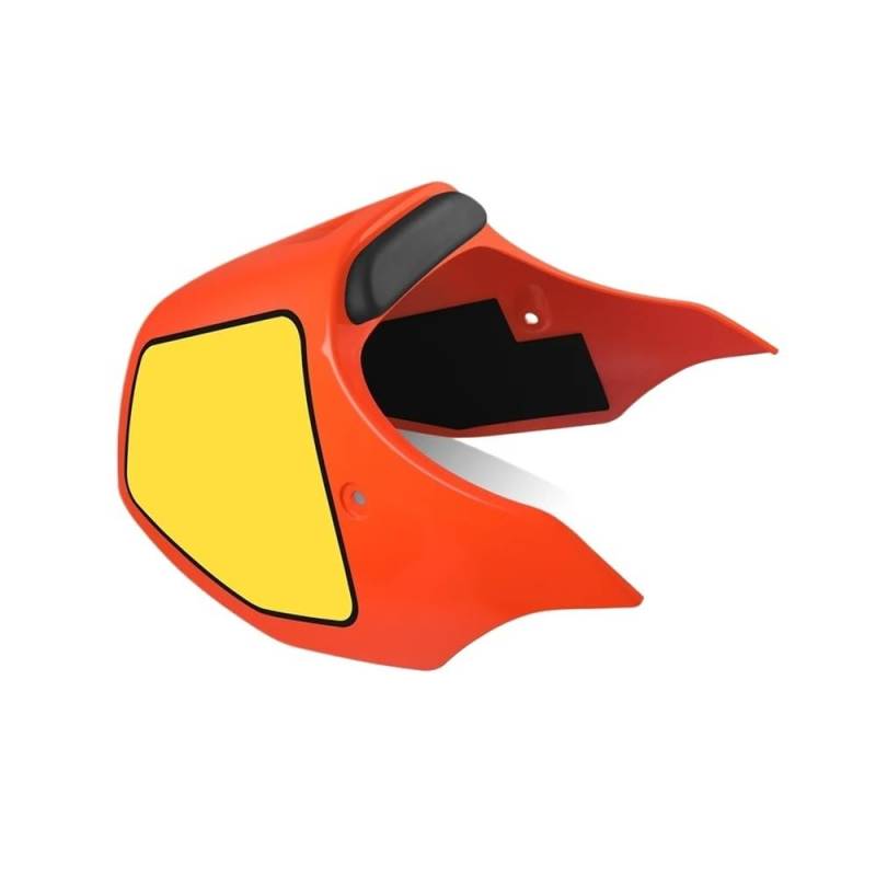 Für XSR900 GP Für XSR900GP 2024 2025 Motorrad Passagier Rear Seat Cover Verkleidung Sitz Gugel Spoiler Hinterer Soziussitz(ORANGE) von Yuegtik
