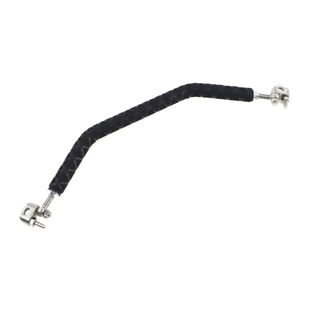 Motorrad Armlehne Balance Bar Lenker Cross Bar Hebel Modifizierte Teile Balance Lenker(Black) von Yuegtik