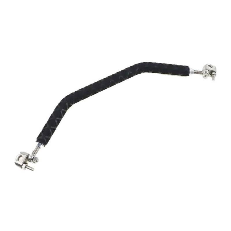 Motorrad Armlehne Balance Bar Lenker Cross Bar Hebel Modifizierte Teile Balance Lenker(Black) von Yuegtik