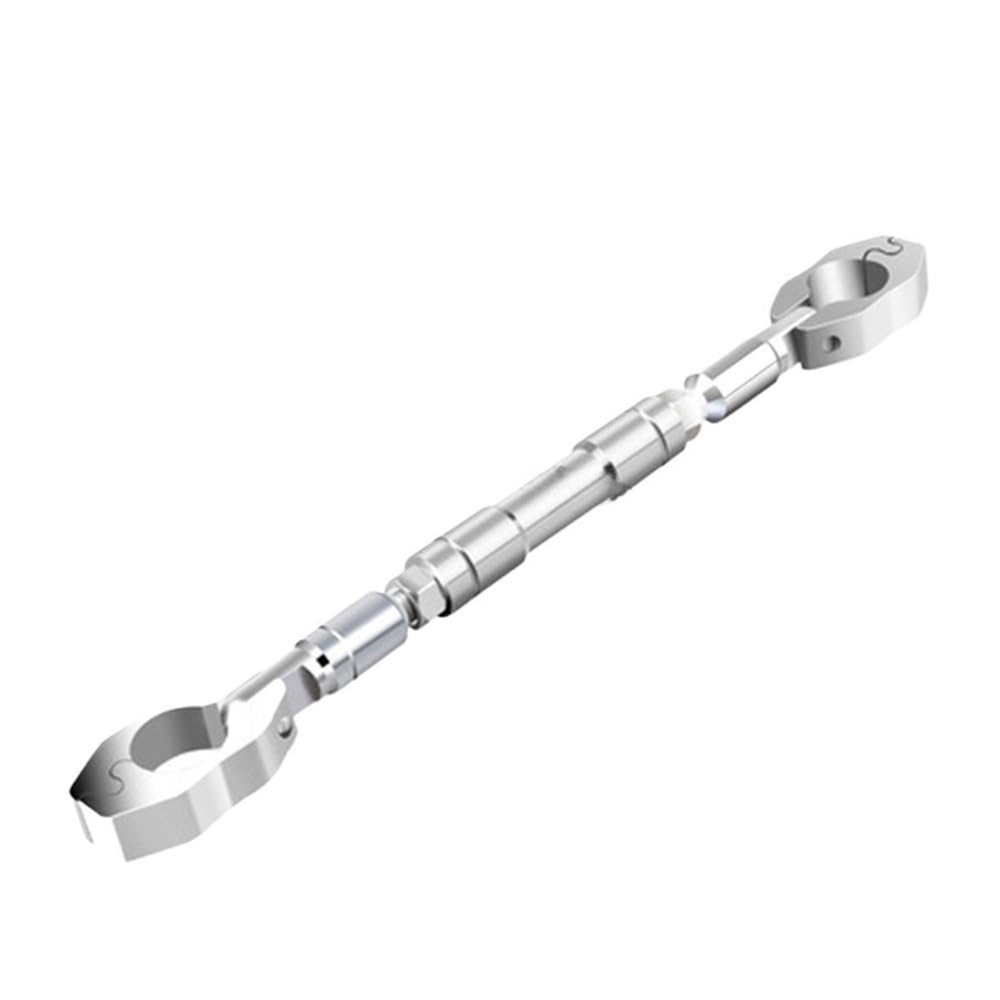 Motorrad Armlehne Balance Stange Lenker Querstange Motorrad Hebel Modifizierte Teile Balance Lenker(White) von Yuegtik