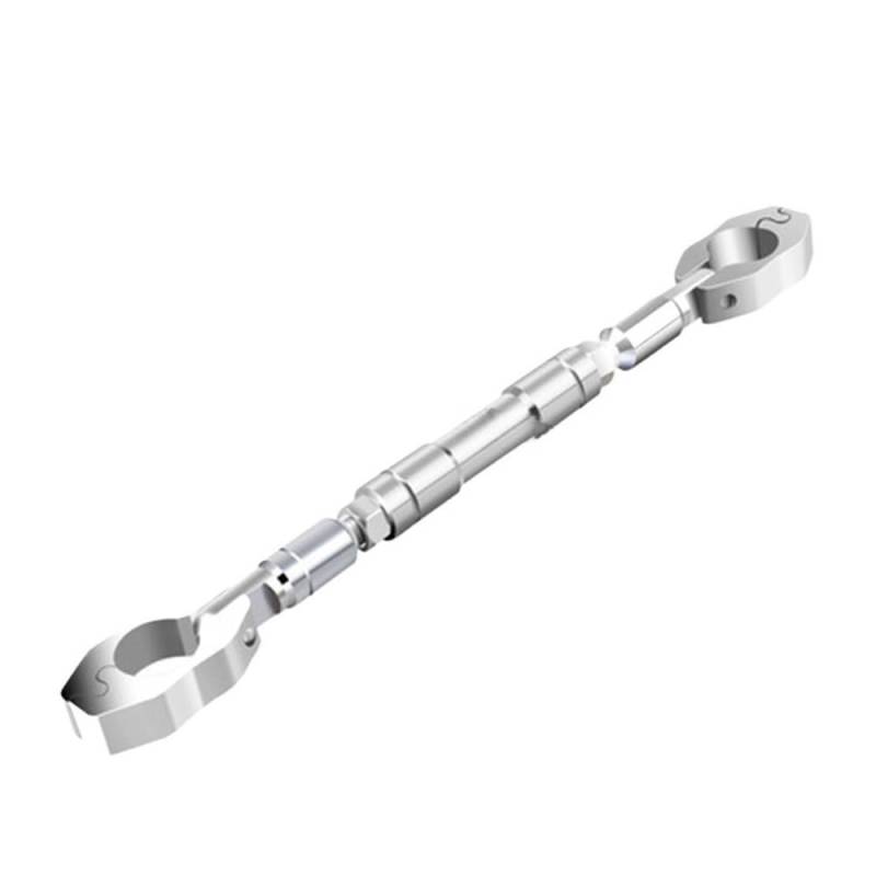 Motorrad Armlehne Balance Stange Lenker Querstange Motorrad Hebel Modifizierte Teile Balance Lenker(White) von Yuegtik