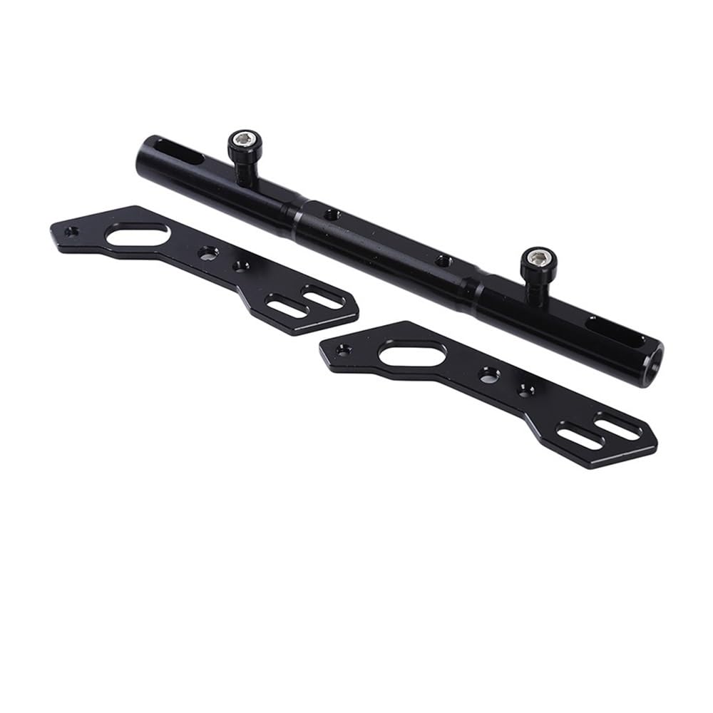 Motorrad Fahrrad Lenker Motorrad Spiegel Sitzverlängerungsstange Balance Stange Querstange Lenkrad Balance Lenker(Black-A) von Yuegtik