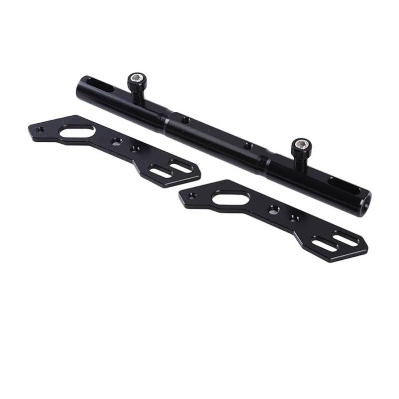 Motorrad Fahrrad Lenker Motorrad Spiegel Sitzverlängerungsstange Balance Stange Querstange Lenkrad Balance Lenker(Black-A) von Yuegtik