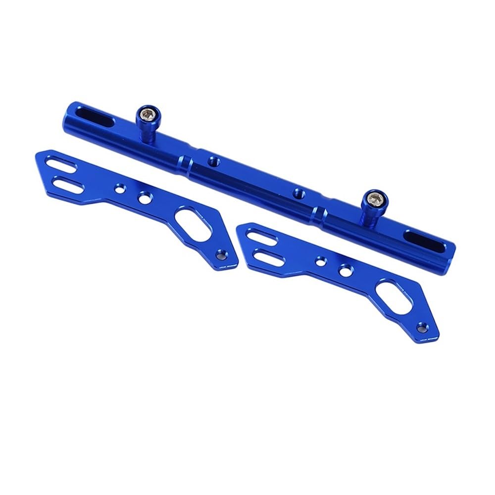 Motorrad Fahrrad Lenker Motorrad Spiegel Sitzverlängerungsstange Balance Stange Querstange Lenkrad Balance Lenker(Blue-A) von Yuegtik