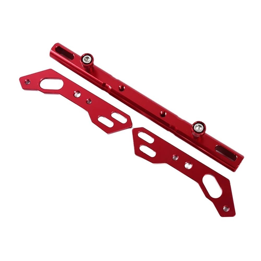 Motorrad Fahrrad Lenker Motorrad Spiegel Sitzverlängerungsstange Balance Stange Querstange Lenkrad Balance Lenker(Red-A) von Yuegtik