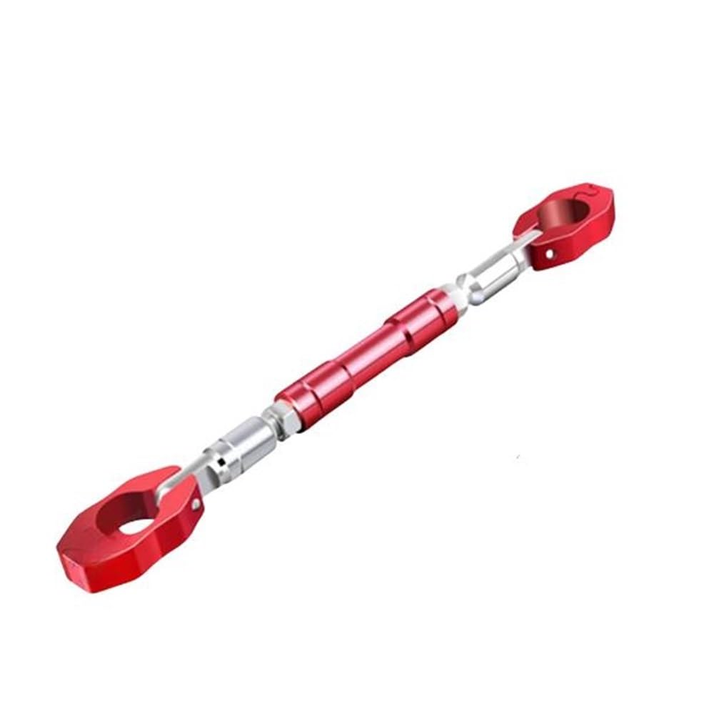 Motorrad Fahrzeug Modifikation Balance Bar Lenker Spurstange Verstärkungsstange Handy Ständer Griff Querlatte Balance Lenker(Red-1pc) von Yuegtik