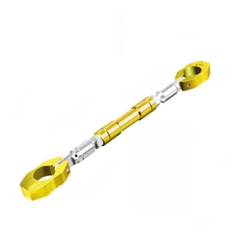 Motorrad Fahrzeug Modifikation Balance Bar Lenker Spurstange Verstärkungsstange Handy Ständer Griff Querlatte Balance Lenker(Yellow-1pc) von Yuegtik