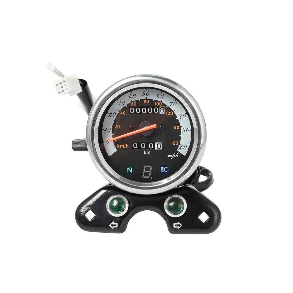 Motorrad Kilometerzähler Gauge Montage Modifizierte Drehzahlmesser Digitale Schnittstelle Tankanzeige Tachometer Zubehör Für GN Für CG125 Tachometer Digital Motorrad Kilometerzähler Gauge Montage Modifizierte Drehzahlmesser Digitale Schnittstelle Tankanzeige Tachometer Zubehör Für GN Für CG125 Tachometer Digital von Yuegtik