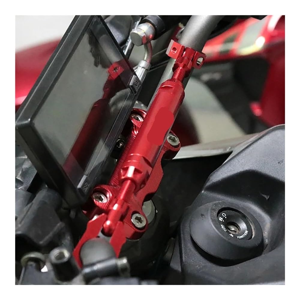 Motorrad Lenker Balance Bar Querlatte Hunter Cub Telefon Navigation Halterung Für CT125 Für CT 125 Balance Lenker(Short red) von Yuegtik