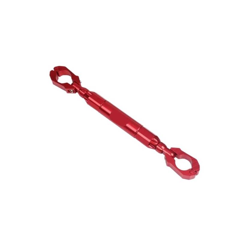 Motorrad Lenker Einstellbare Balance Griffe Griff Kreuz Bar Lenkrad Für VS&TROM 650 Für DL650 Für DL250 Für DL1000 V Für STROM Balance Lenker(Red) von Yuegtik