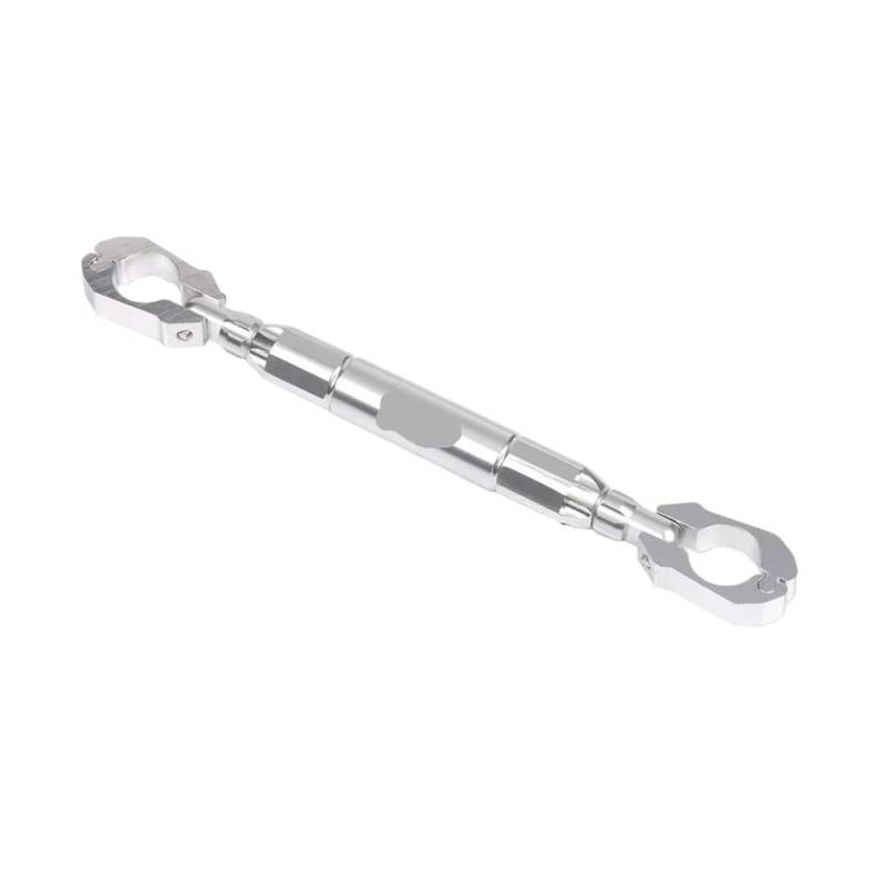 Motorrad Lenker Einstellbare Balance Griffe Griff Kreuz Bar Lenkrad Für VS&TROM 650 Für DL650 Für DL250 Für DL1000 V Für STROM Balance Lenker(White) von Yuegtik