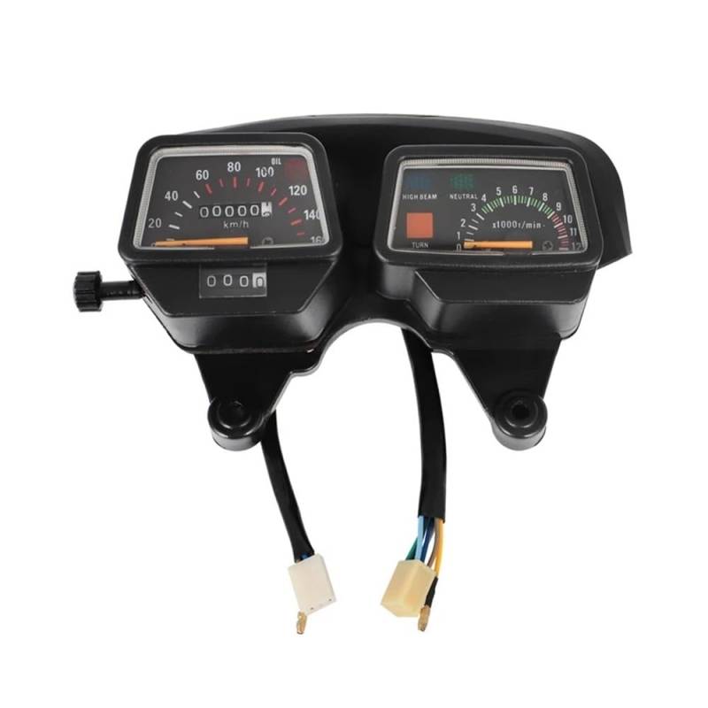 Motorrad Mechanische Gauge Instrument Mechanische Tachometer KM/H Drehzahlmesser Kilometerzähler Motobike Dash Für Enduro Für DT125 R Tachometer Digital von Yuegtik