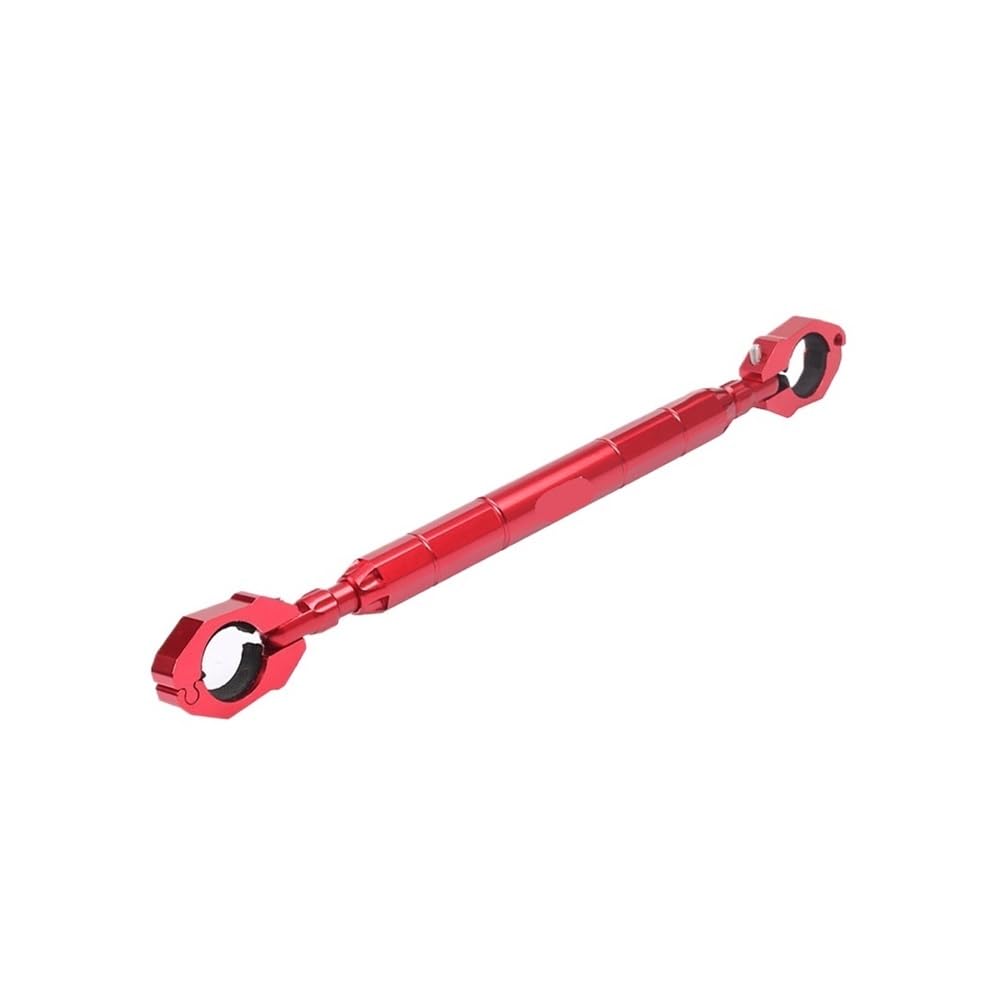 Motorrad Universal Einstellbare 28MM-30MM Lenker Rundrohr Balance Cross Bar Telefon Halter Navigation Halterung Balance Lenker(Red) von Yuegtik