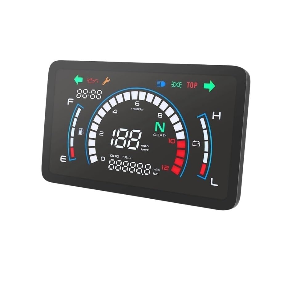 Motorrad -computer-geschwindigkeitsmesser-grüne Digital Manometer Mit Spannung Tankanzeige Dashboard Für EX5 Traum Für EX5 Ipowed Tachometer Digital Motorrad -computer-geschwindigkeitsmesser-grüne Digital Manometer Mit Spannung Tankanzeige Dashboard Für EX5 Traum Für EX5 Ipowed Tachometer Digital von Yuegtik