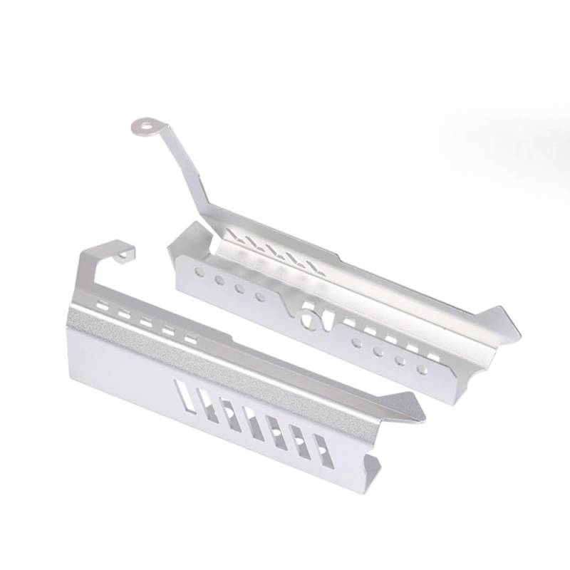 Motorradzubehör Kühlergrill Grill Seitenabdeckung Schutzfolie Kühler Für MT09 Für FZ09 Für MT 09 Für FZ 09 Kühlerschutzgitter(WHITE) von Yuegtik