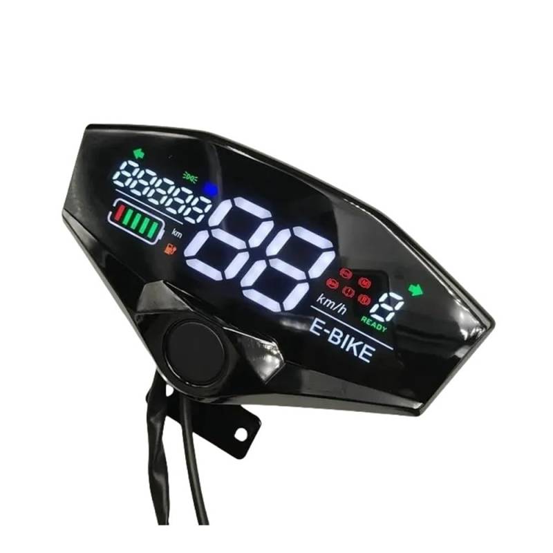 Scooter Display Dashboard Dreirad Tacho 48v60v72v84v96v Allgemeine Instrument Motorrad Umwandlung Teil Tachometer Digital von Yuegtik