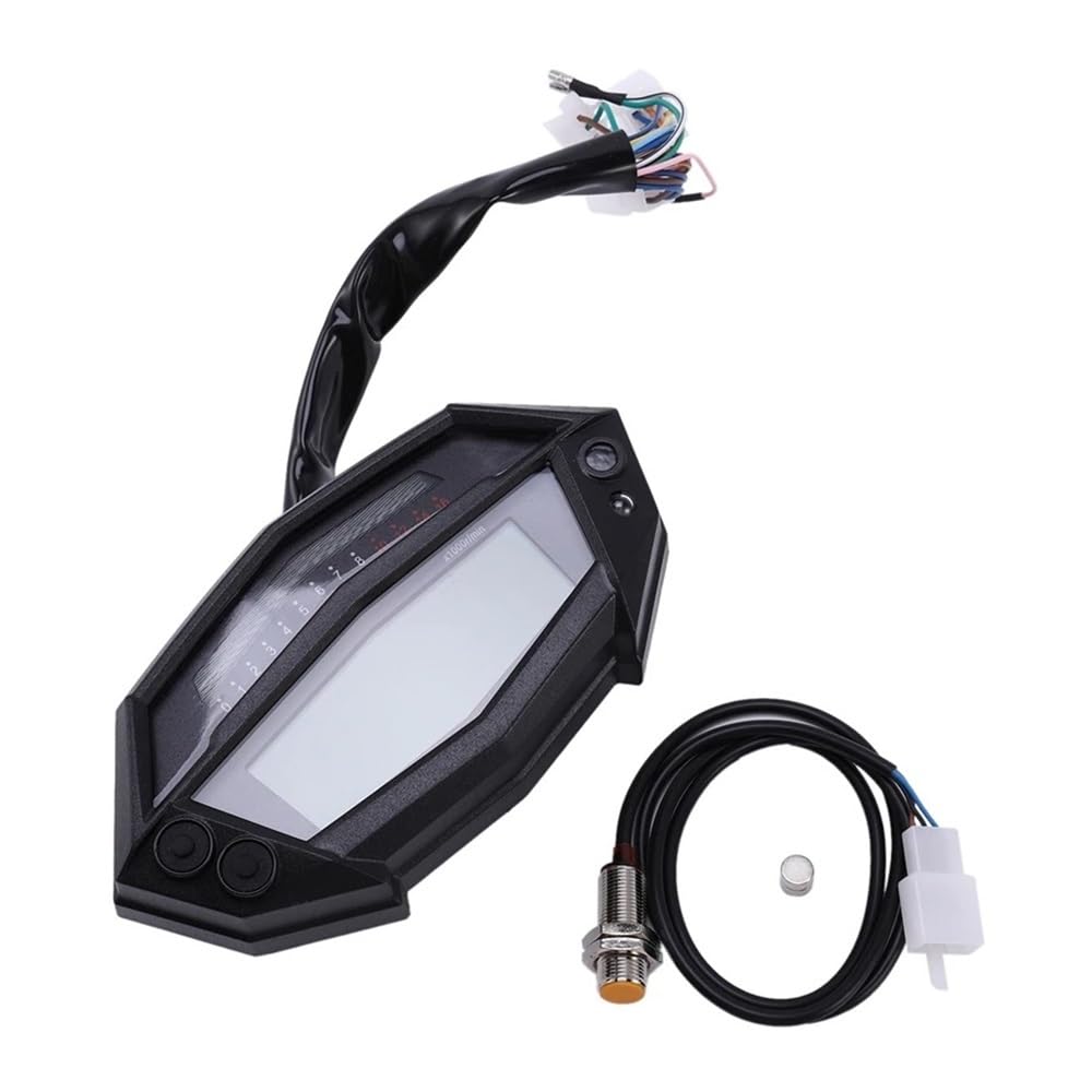 Yuegtik Motorrad Gauge Einstellbar Farbe Tachometer Tachometer Messgerät Mit Sensor Für Z1000 Tachometer Digital Yuegtik Motorrad Gauge Einstellbar Farbe Tachometer Tachometer Messgerät Mit Sensor Für Z1000 Tachometer Digital von Yuegtik