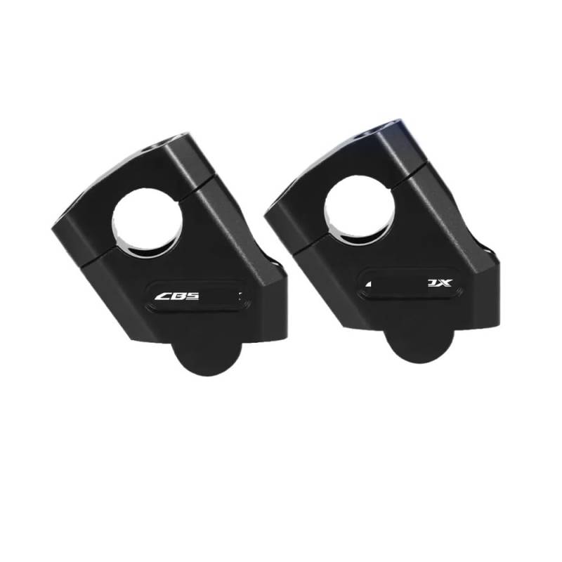 Yuegtik Motorrad Lenker Riser Clamp Griff Bar Lift Verlängern Adapter Halterung Für CB500X Für CB 500X Für Cb500x Riser Klemmhalterung von Yuegtik