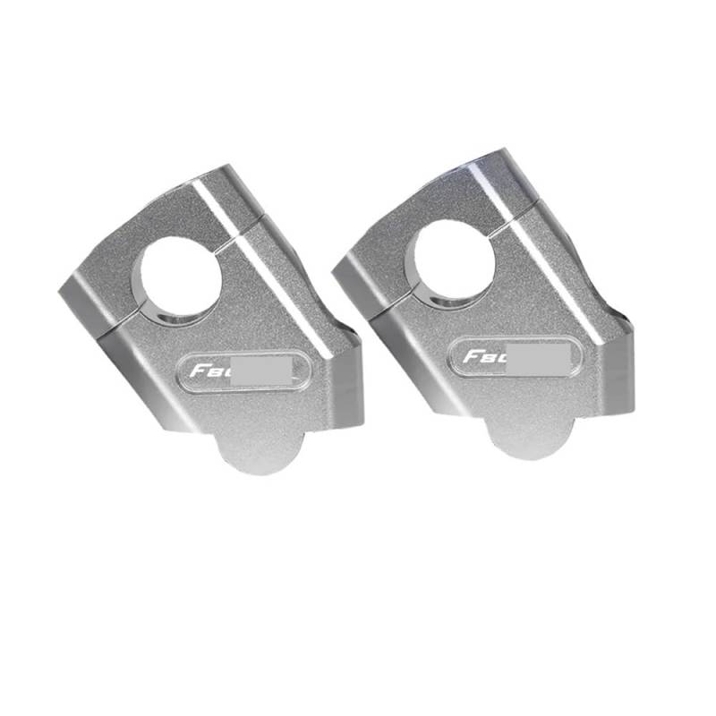 Yuegtik Motorrad Lenker Riser Clamp Griff Bar Lift Verlängern Adapter Halterung Für F800R Für F800 R Riser Klemmhalterung von Yuegtik