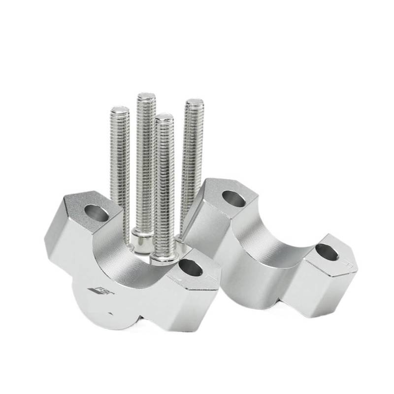 Yuegtik Motorrad Zubehör Lenker Riser Drag Griff Bar Clamp Verlängern Adapter Für F900R Für F900XR Für F850GS Für ADV Für A&DVENTURE Riser Klemmhalterung von Yuegtik