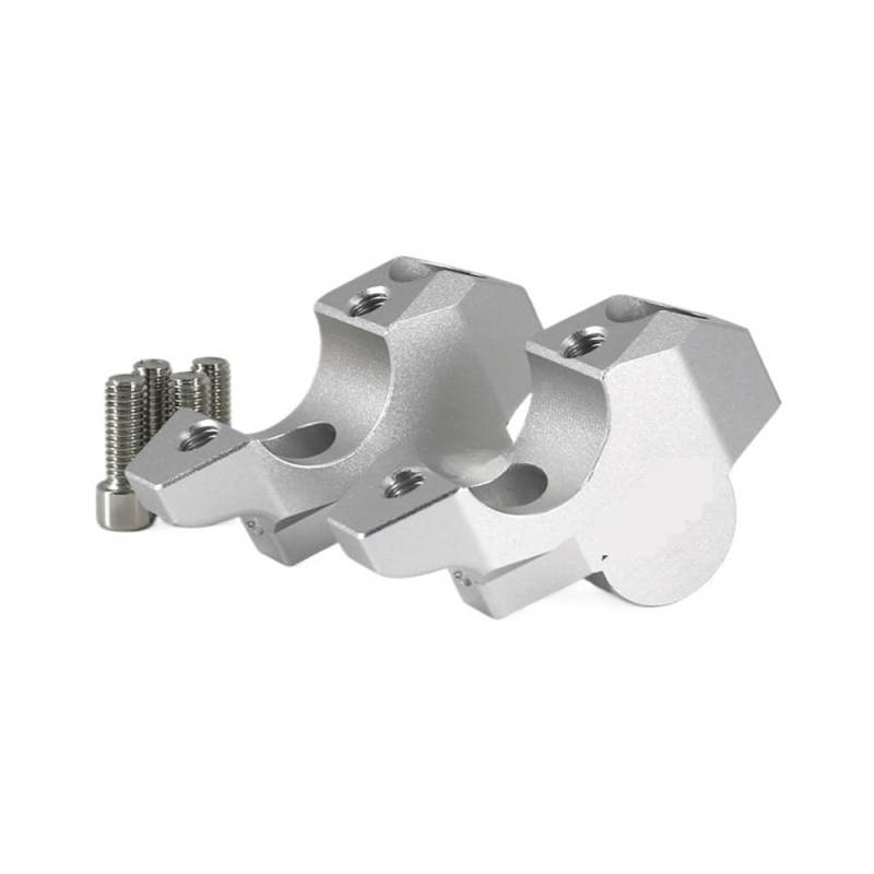 Yuegtik Zubehör Lenker Riser Klemme Griff Bar Höhenverstellung Mount Adapter Für ADV 150 160 350 Für ADV150 Für ADV160 Für ADV350 Riser Klemmhalterung von Yuegtik