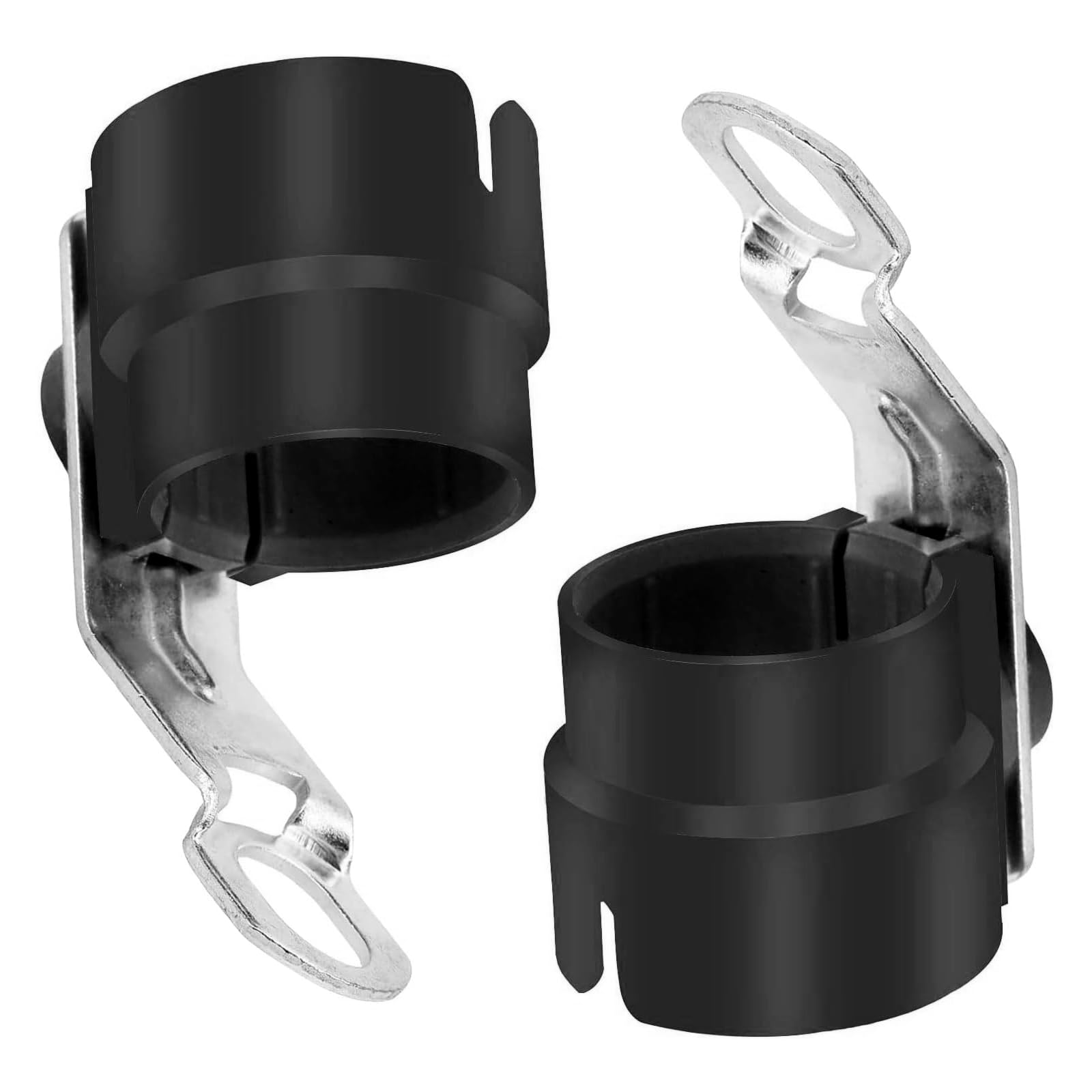 Yuiturt 2 Stück Anhängerstecker Anhängerstecker-Halter, 7-poliger oder 13-poliger Stecker, Rotierbarer Original AL-KO Steckerhalter,Universeller Stecker für Anhänger-Stromversorgung (schwarz) von Yuiturt