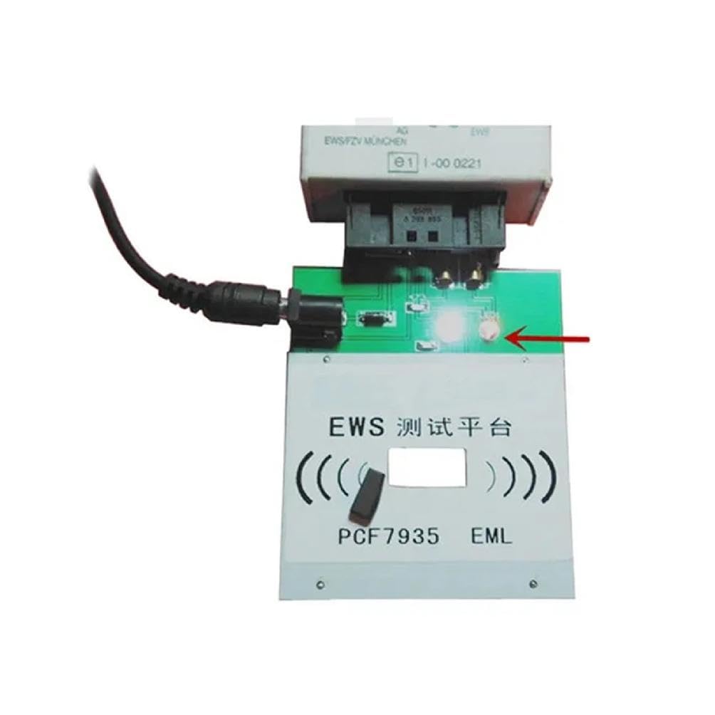 Testplattform für E65 E66 EWS3 EWS4 Programmierer & Auto Lock Inspektion Teile Kit Schlüssel Wegfahrsperre Test Wiederaufladbare Testplattform Elektronischer Chip Schlüssel Test Arbeiten Fixierung von Yunnan