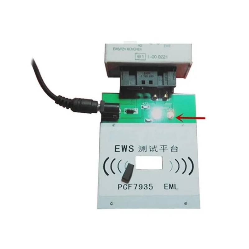 Testplattform für E65 E66 EWS3 EWS4 Programmierer & Auto Lock Inspektion Teile Kit Schlüssel Wegfahrsperre Test Wiederaufladbare Testplattform Elektronischer Chip Schlüssel Test Arbeiten Fixierung von Yunnan Sourcing